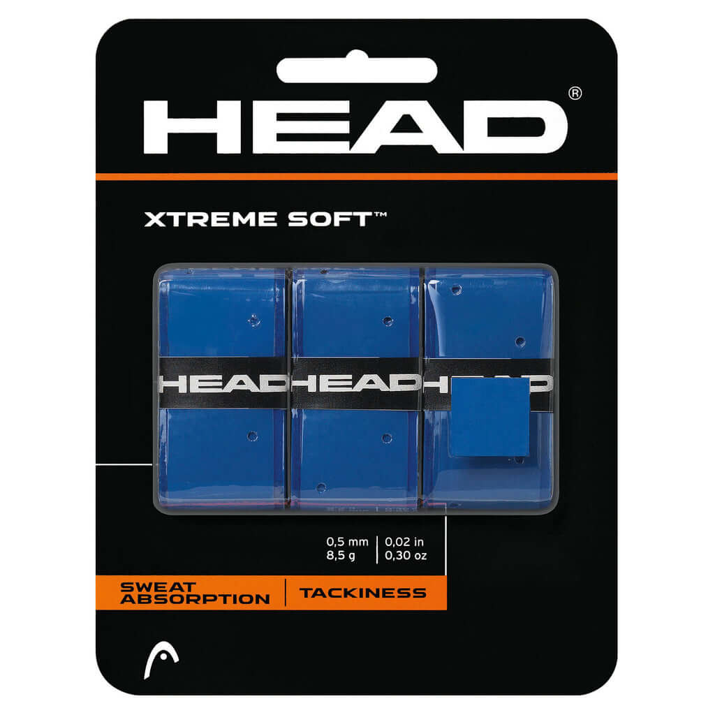 Head Xtreme Soft Overgrip 3 Pack (Blue)