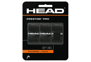 Head Prestige Pro Overgrip 3 Pack (Black)