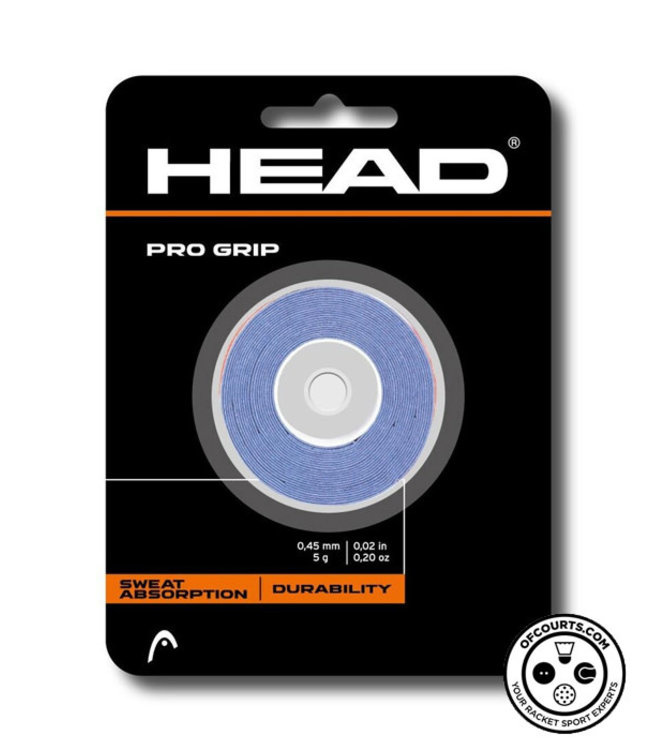 Head Pro Grip 3 Pack (Black)