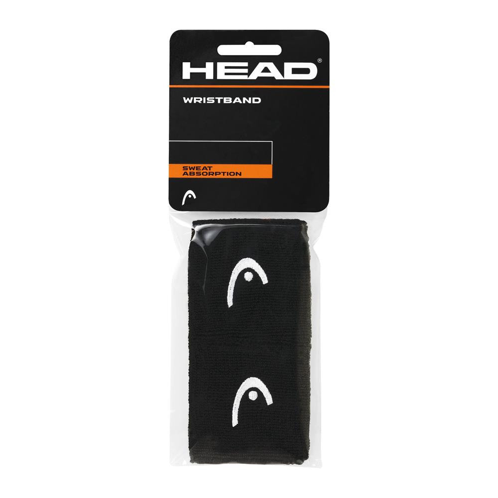 Head 2.5'' Wristband 2 Pack (Black)