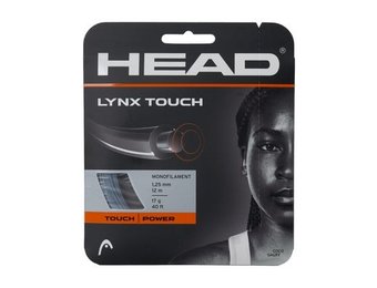 Head Lynx Touch 16 Tennis String (Transparent/Black)