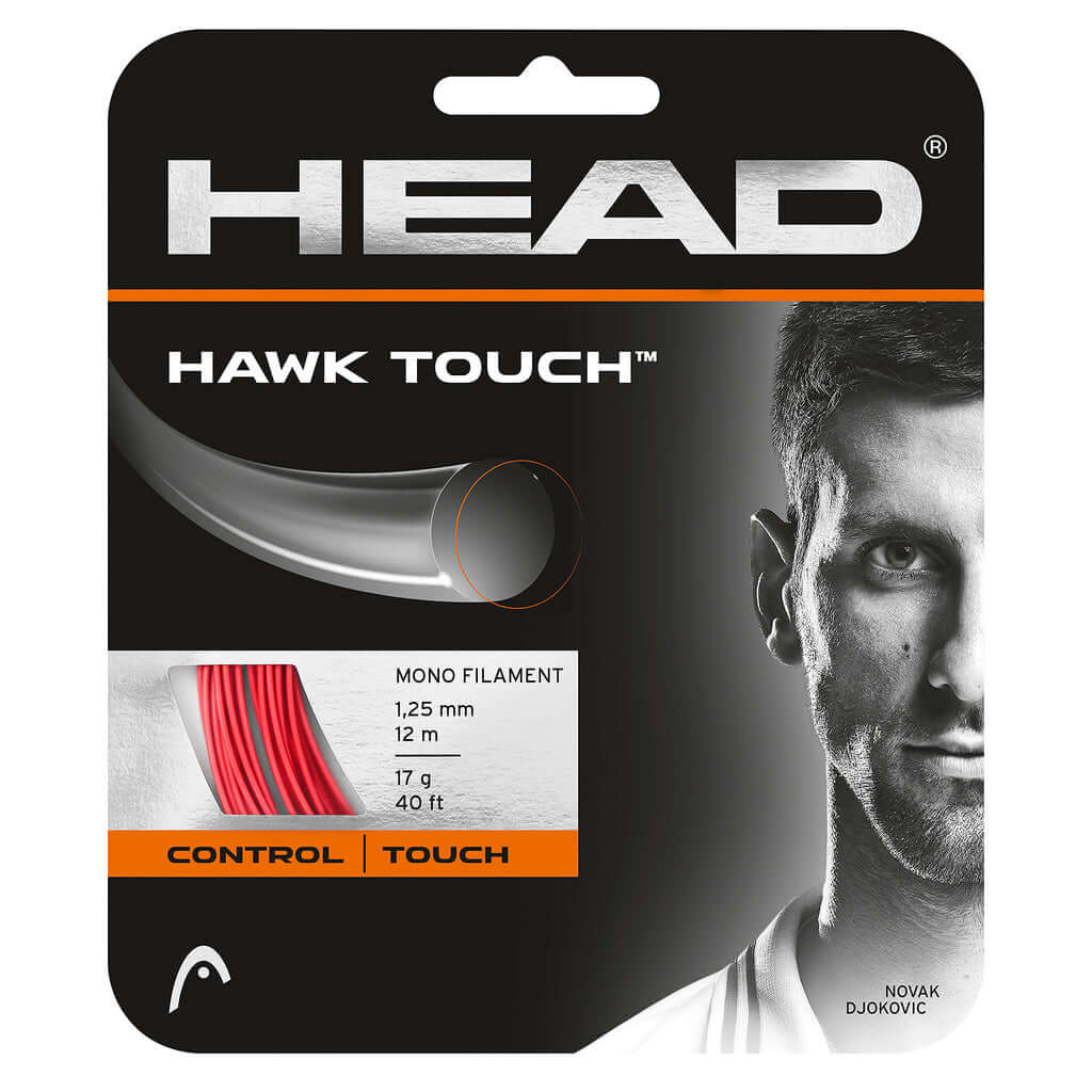 Head Hawk Touch 17 Tennis String (Red)