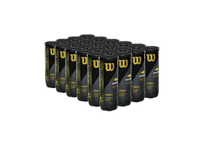 Wilson US Open Extra Duty Tennis Balls - Case (24 Cans)