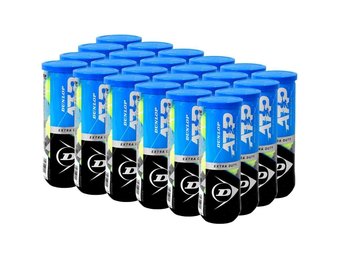 Dunlop ATP Extra Duty Tennis Balls – Case (24 Cans)