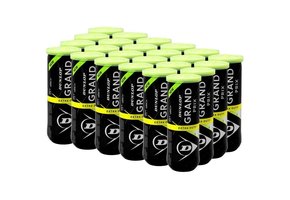 Dunlop Grand Prix Extra Duty Tennis Balls - Case (24 Cans)