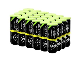 Dunlop Grand Prix Extra Duty Tennis Balls - Case (24 Cans)
