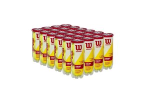 Wilson Championship Extra Duty Tennis Balls - Case (24 Cans)
