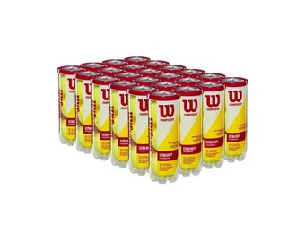 Wilson Championship Extra Duty Tennis Balls - Case (24 Cans)