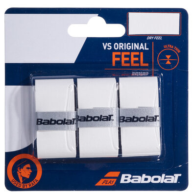 Babolat VS Original Overgrip x3 (White)