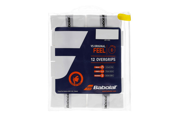 Babolat VS Original Overgrip x12 (White)