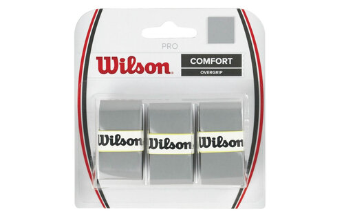 Wilson Pro Overgrip x3 (Grey)