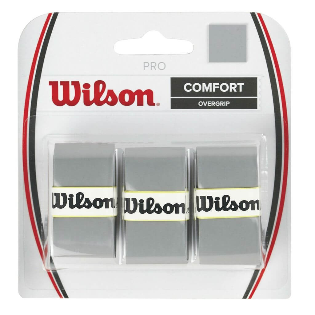 Wilson Pro Overgrip x3 (Grey)