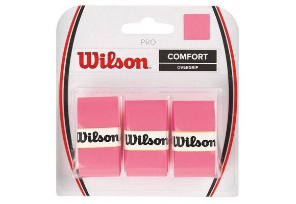 Wilson Pro Overgrip x3 (Pink)