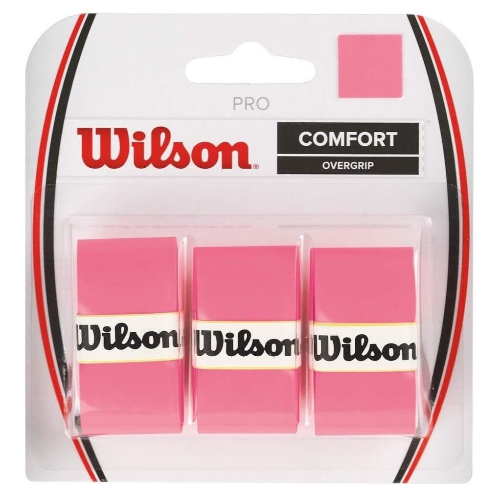 Wilson Pro Overgrip x3 (Pink)