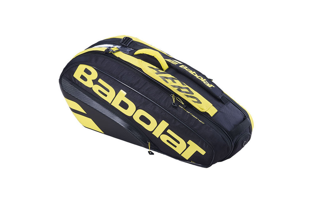 Babolat Pure Aero 6 Pack Racquet Bag (Black/Yellow)
