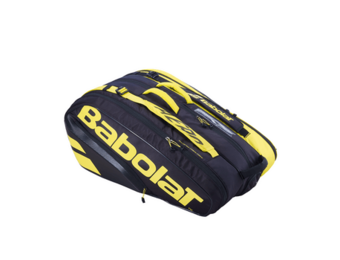 Babolat Pure Aero 12 Pack Racquet Bag (Black/Yellow)