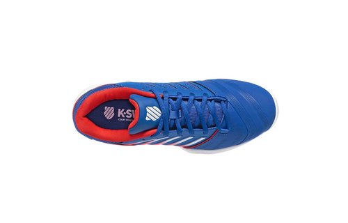 K-Swiss BigShot Light 4 Men's Tennis Shoe (Blue/White/Red)