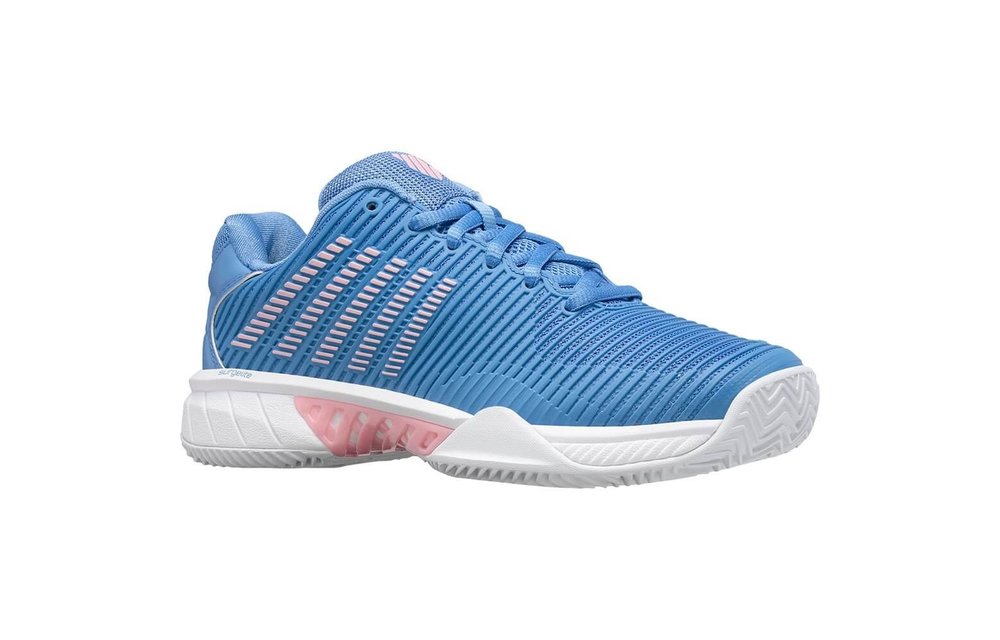 K-Swiss Hypercourt Express 2 HB Women's Tennis Shoe (blue/white/pink)