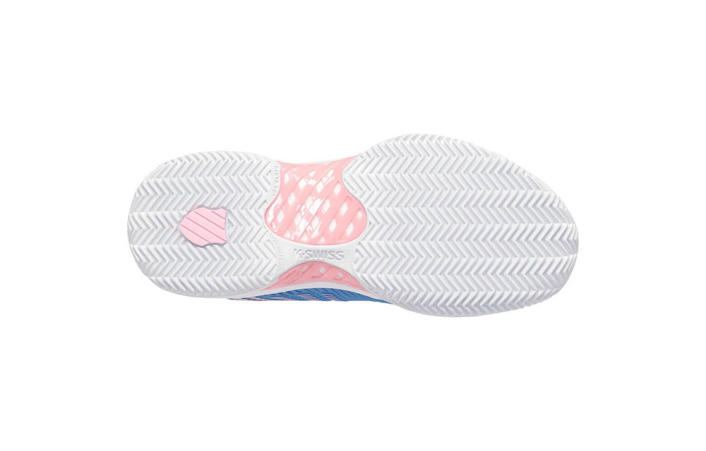 K-Swiss Hypercourt Express 2 HB Women's Tennis Shoe (blue/white/pink)