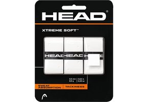 Head Xtreme Soft Overgrip 3 Pack (White)