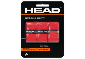 Head Xtreme Soft Overgrip 3 Pack (Red)