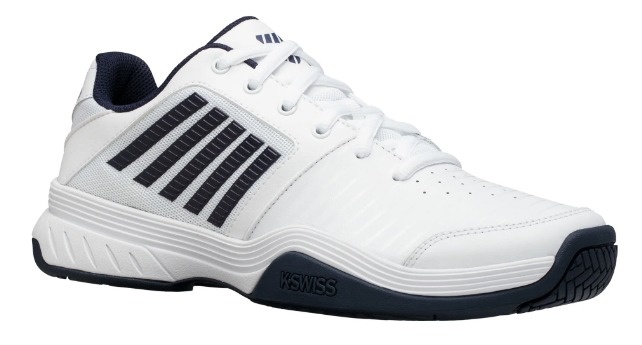 K-Swiss Court Express Men's Tennis Shoe (White/Navy)