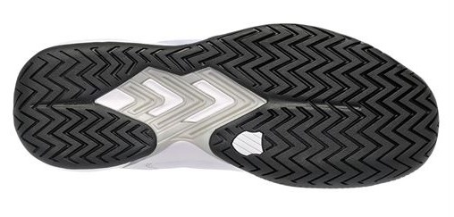 K-Swiss Ultrashot Team Men's Tennis Shoe (White/Black/Hi-Rise)