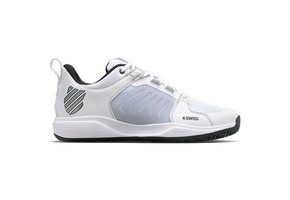 K-Swiss Ultrashot Team Men's Tennis Shoe (White/Black/Hi-Rise)