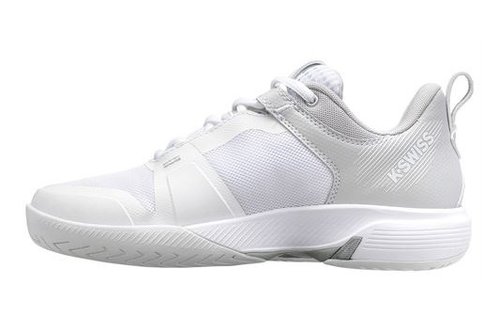K-Swiss Ultrashot Team Women's Tennis Shoe (White/Silver)