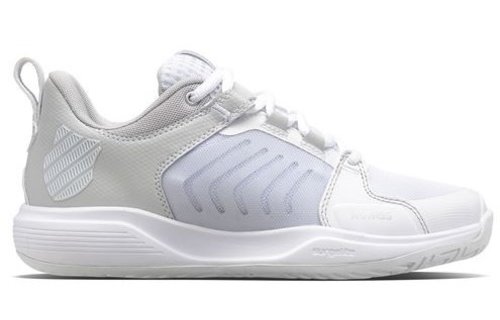 K-Swiss Ultrashot Team Women's Tennis Shoe (White/Silver)