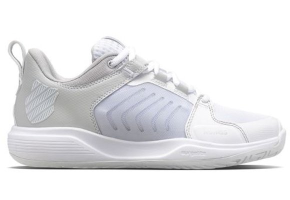 K-Swiss Ultrashot  Team Women's Tennis Shoe (White/Silver)
