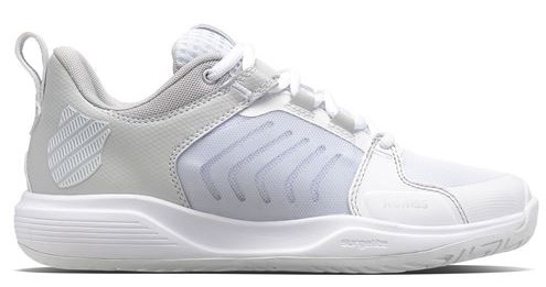 K-Swiss Ultrashot Team Women's Tennis Shoe (White/Silver)