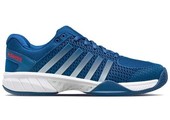 K-Swiss Express Light Men's Pickleball Shoe (Blue/White/Bitersweat)