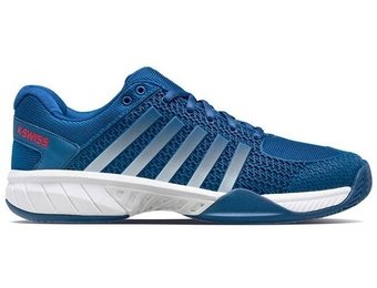 K-Swiss Express Light Men's Pickleball Shoe (Blue/White/Bitersweat)