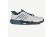 K-Swiss Hypercourt Supreme Men's Tennis Shoe (White/Reflecting Pond/Colonial Blue)
