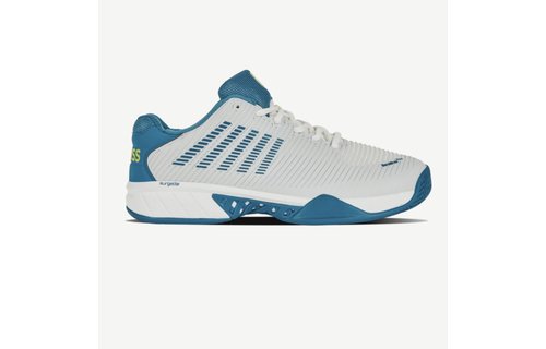 K-Swiss Hypercourt Express 2 Men's Tennis Shoe (Brilliant White/Celestial/Evening Primrose)