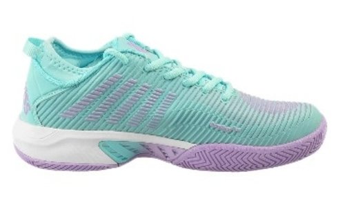 K-Swiss Hypercourt Supreme Women's Tennis Shoe (Angel Blue/Sheer Lilac/Brilliant White)