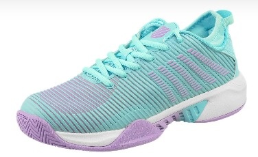 K-Swiss Hypercourt Supreme Women's Tennis Shoe (Angel Blue/Sheer Lilac/Brilliant White)