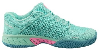 K-Swiss Express Light Pickleball Women's Shoe (Aruba Blue/Maui Blue)