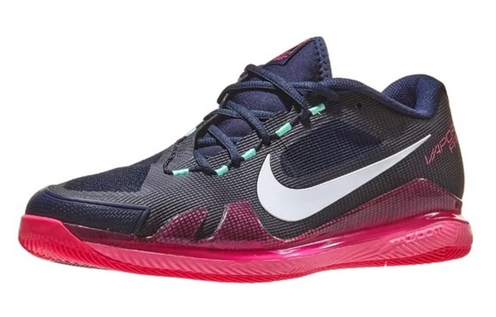 Nike Air Zoom Vapor Pro HC Men's Tennis Shoe (Obsidian/White/Pink