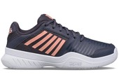 K-Swiss Court Express OMNI Junior Tennis Shoe (Grey/White/Orange)
