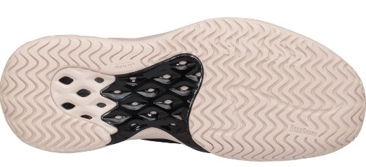 K-Swiss Aero Knit Women's Tennis Shoe (Black/Pink/Gold)