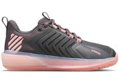 K-Swiss Ultrashot 3 Women's Tennis Shoe (Asphalt/Peach/White)
