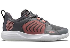 K-Swiss Ultrashot  Team Women's Tennis Shoe (Grey/Asphalt/Amber)