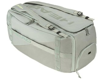 Head Pro Duffel Large 9 Racquet Bag (Grey)