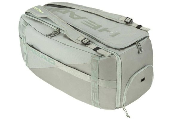 Head Pro Duffel Large 9 Racquet Bag (Grey)