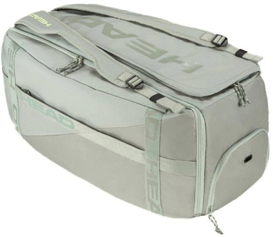 Head Pro Duffel Large 9 Racquet Bag (Grey)