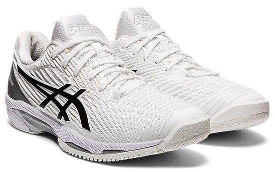Asics Solution Speed FF 2 Men's Tennis Shoe (White/Black)