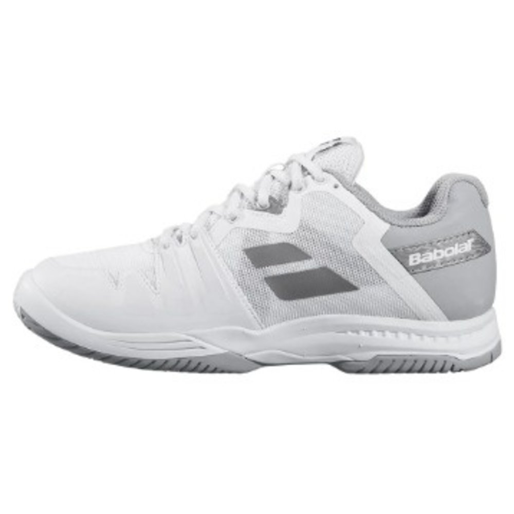 Babolat SFX3 All Court Women's Tennis Shoes (White/Silver ...