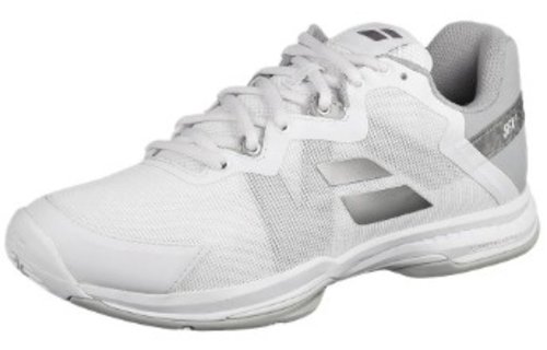 Babolat SFX3 All Court Women's Tennis Shoes (White/Silver)
